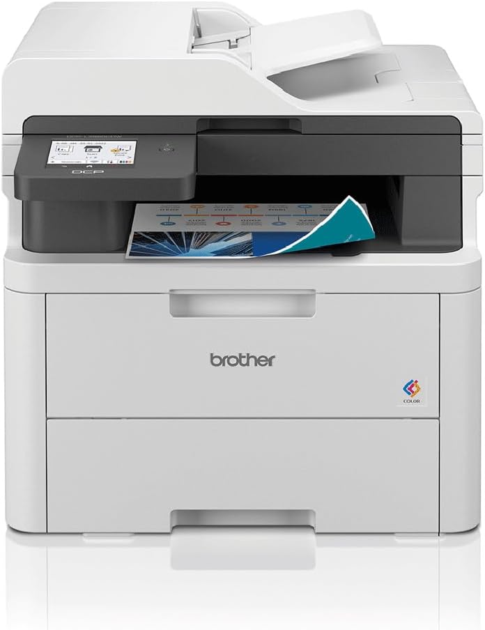 Brother DCP-L3560CDW Imprimante Laser Couleur Multifonction (Impression/Copie/Scan) WiFi Recto-Verso Automatique en impression 2 mois OFFERTS à l'abonnement d'encre EcoPro Visiter la boutique Brother