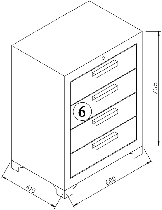 VITO Männerküche - Werkstatteinrichtung Set mit Schubladen 16-TLG