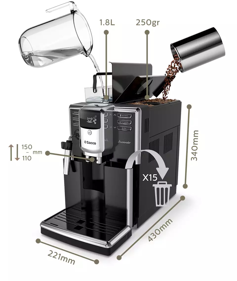 SUPER-AUTOMATIC ESPRESSO MACHINE