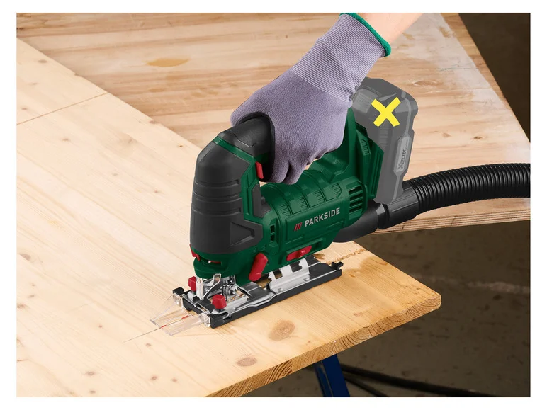 PARKSIDE Scie sauteuse pendulaire sans fil PSTDA 20-Li C3, 20 V