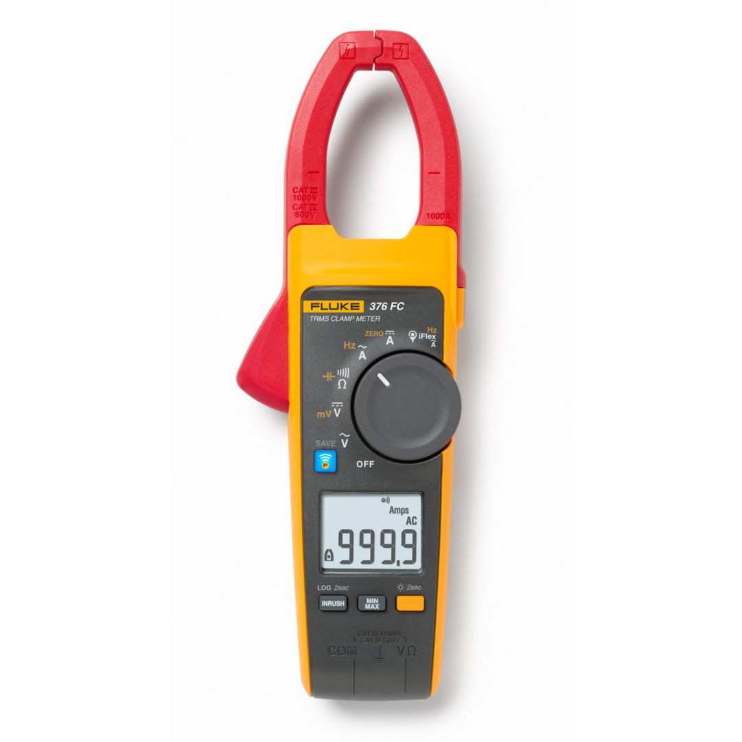 1000A AC/DC TRMS Wireless Current Clamp with Iflex Fluke Connect
