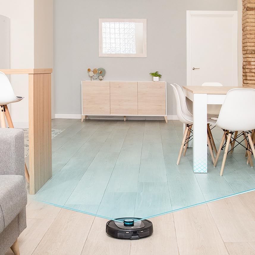 Cecotec Robot Aspirador con Navegación Láser y Base Autovaciado Conga 8290 Immortal Ultra Power Home Genesis T