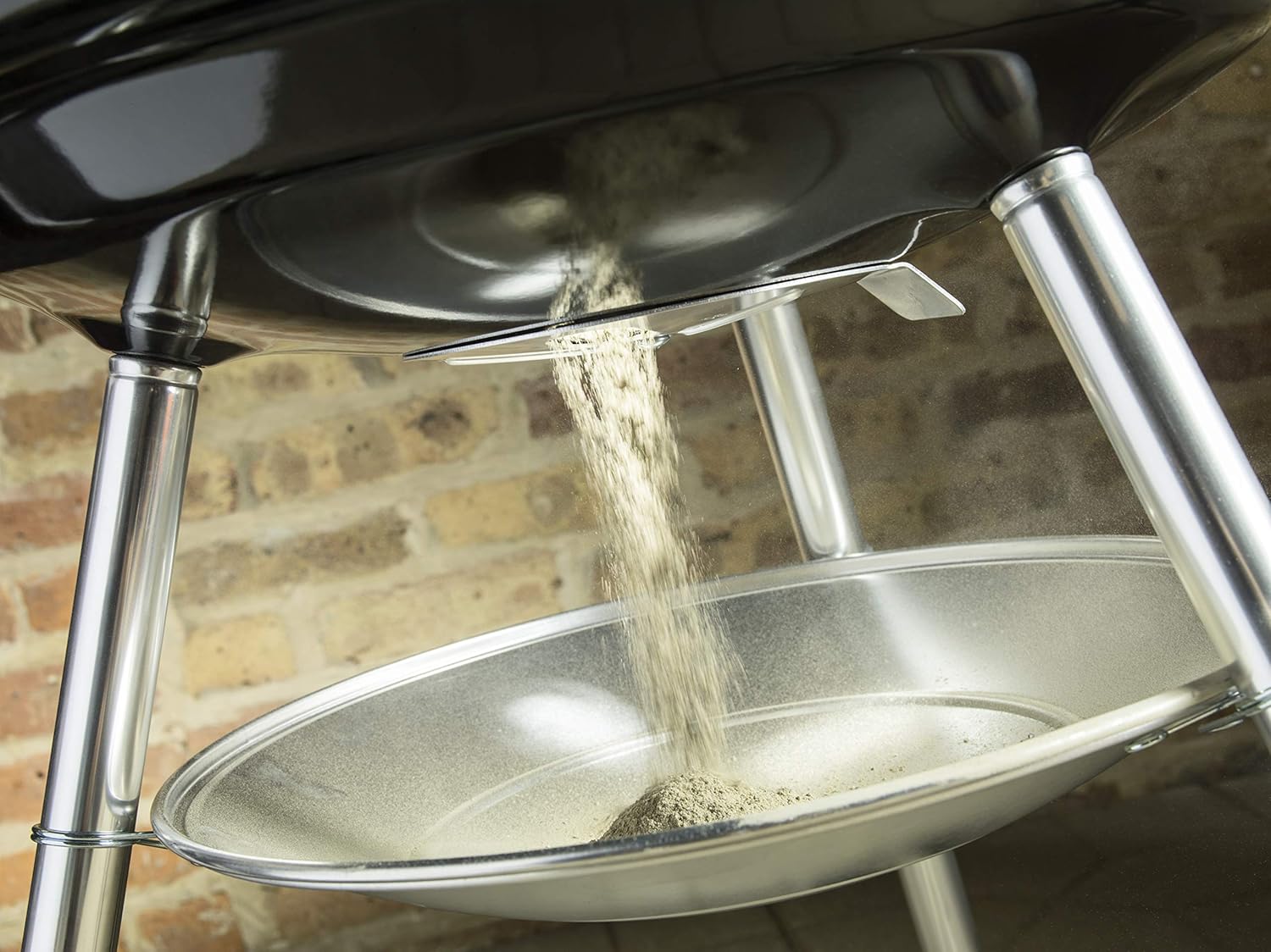 Weber Compact Kettle Charcoal Grill Ø 47 cm & Rapidfire Compact Chimney Starter (20.32cm H x 14.73cm W x 26.42cm D), Metal