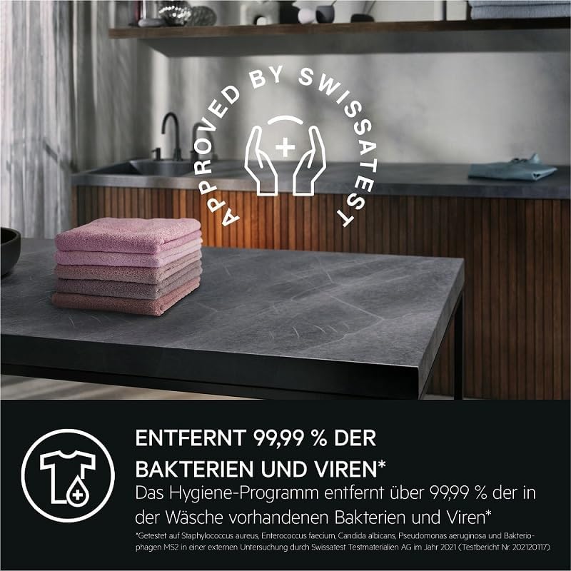 AEG LR9W80600 WiFi Washing Machine / Series 9000 with AbsoluteCare / Water Pre-Softening / Refreshing Function / 10 kg / Automatic Volume / Refill Function / Child Lock / Water Stop / 1600 rpm [Energy Class A]