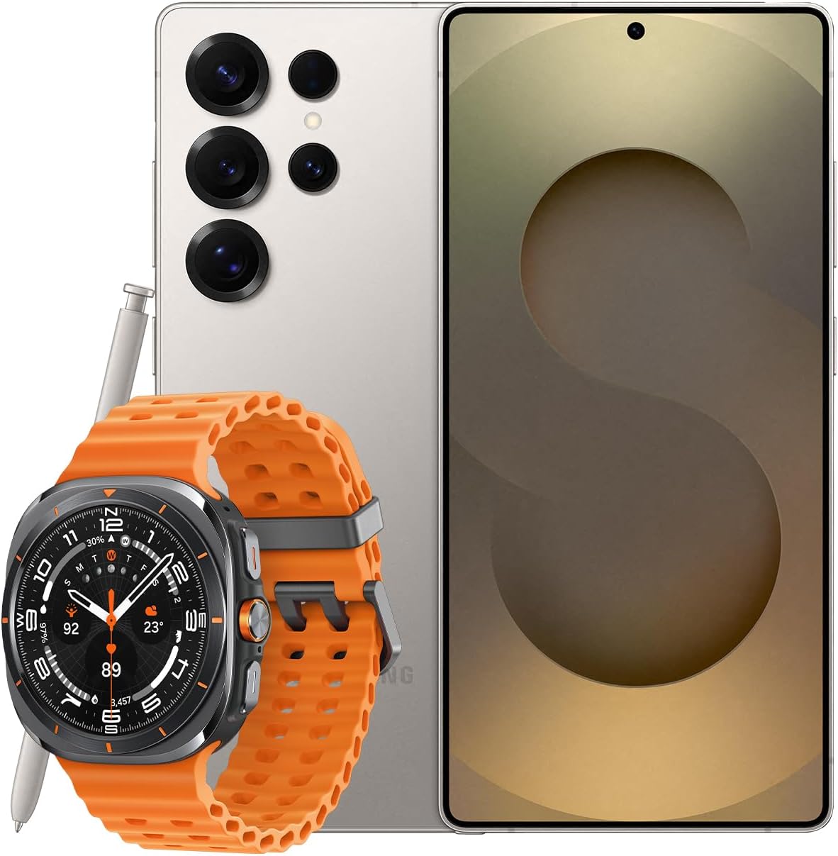 Samsung Galaxy S25 Ultra AI Smartphone, Galaxy AI, 12GB Memory, 256GB Storage, 200MP Camera, S Pen Included, Titanium Black, 3 Year Manufacturer Extended Warranty (UK Version)