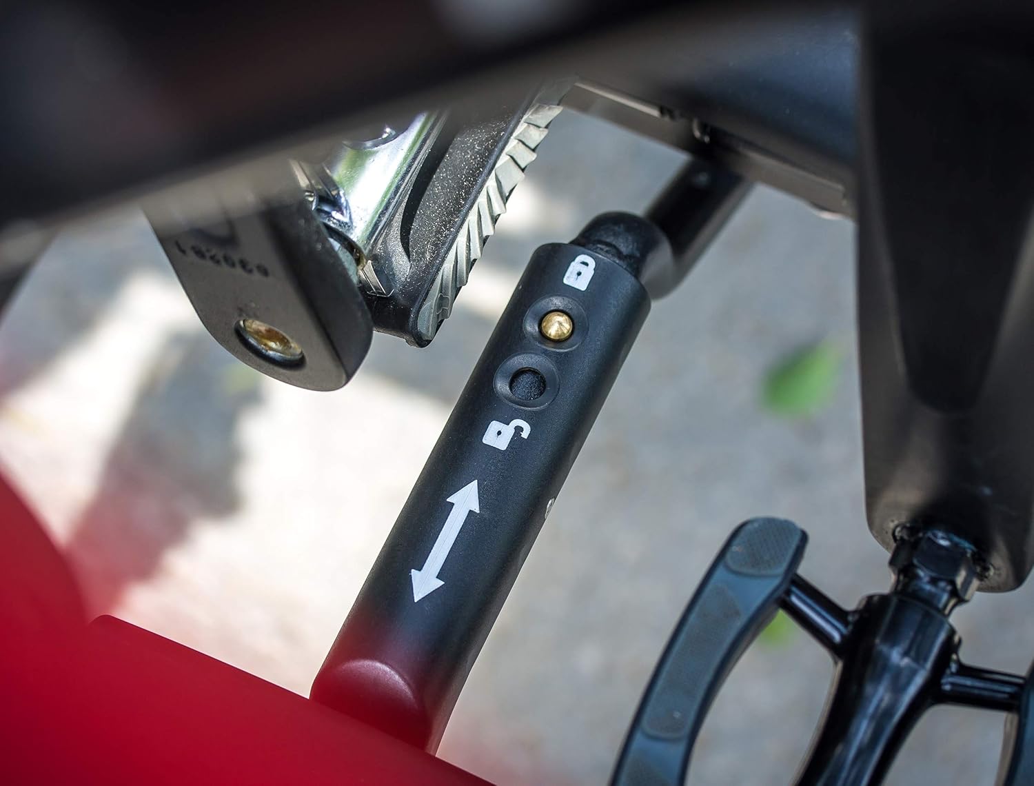 EUFAB 11555 Bicycle Rack Amber III