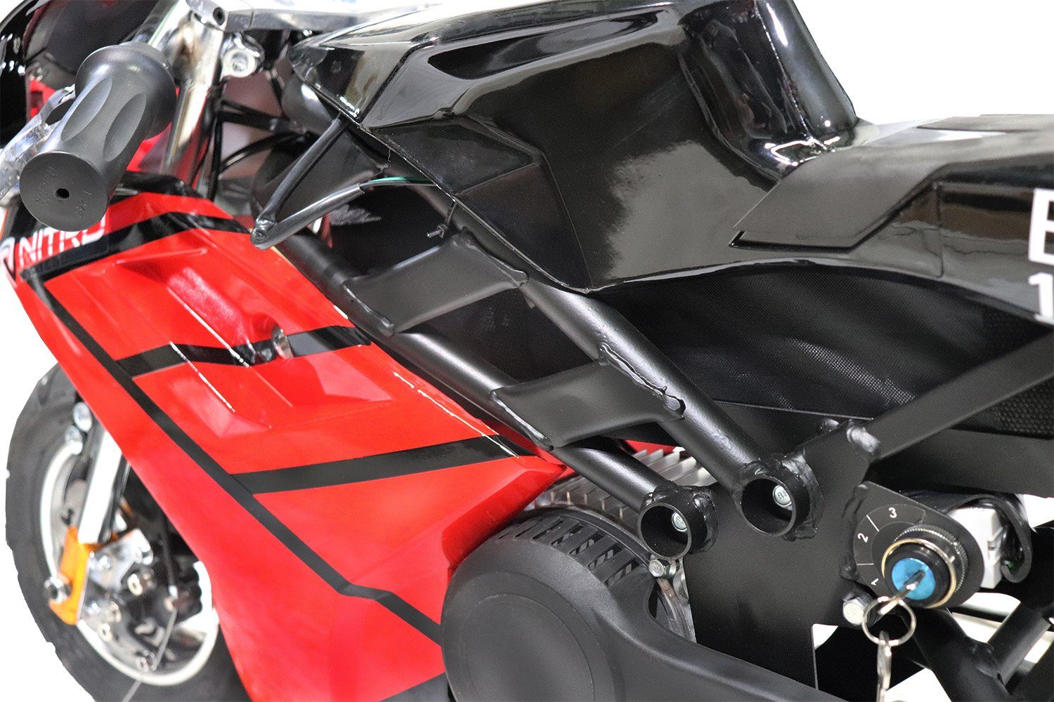 Nitro Motors Dirt Bike 1060W Eco mini children's pocket bike Tribo 6 children's bike children's motorcycle, 1 gear, automatic gearshift