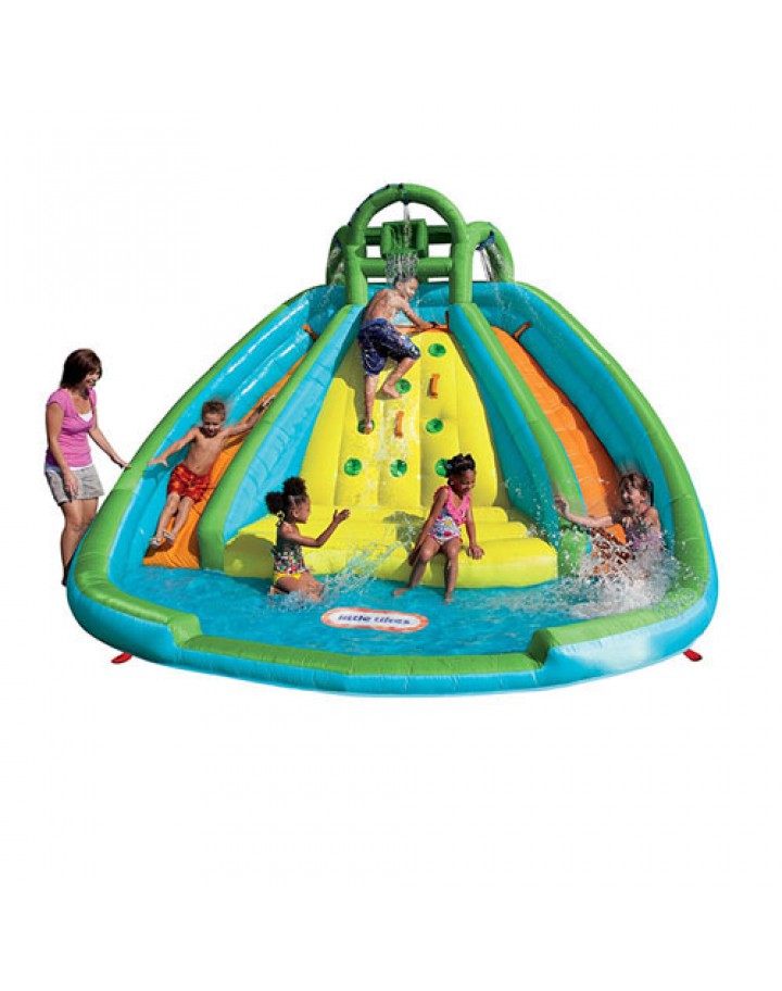 Little Tikes Rocky Mountain River Race Inflatable Slide Bouncer