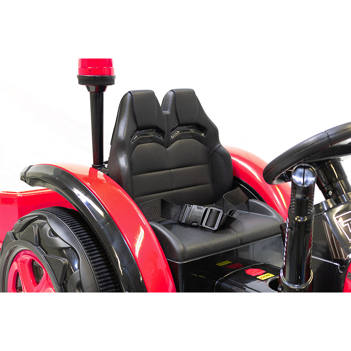 Kidcars Kinder Elektro Traktor 2X30W 12V 7Ah 2.4G RC inkl Anhnger grün