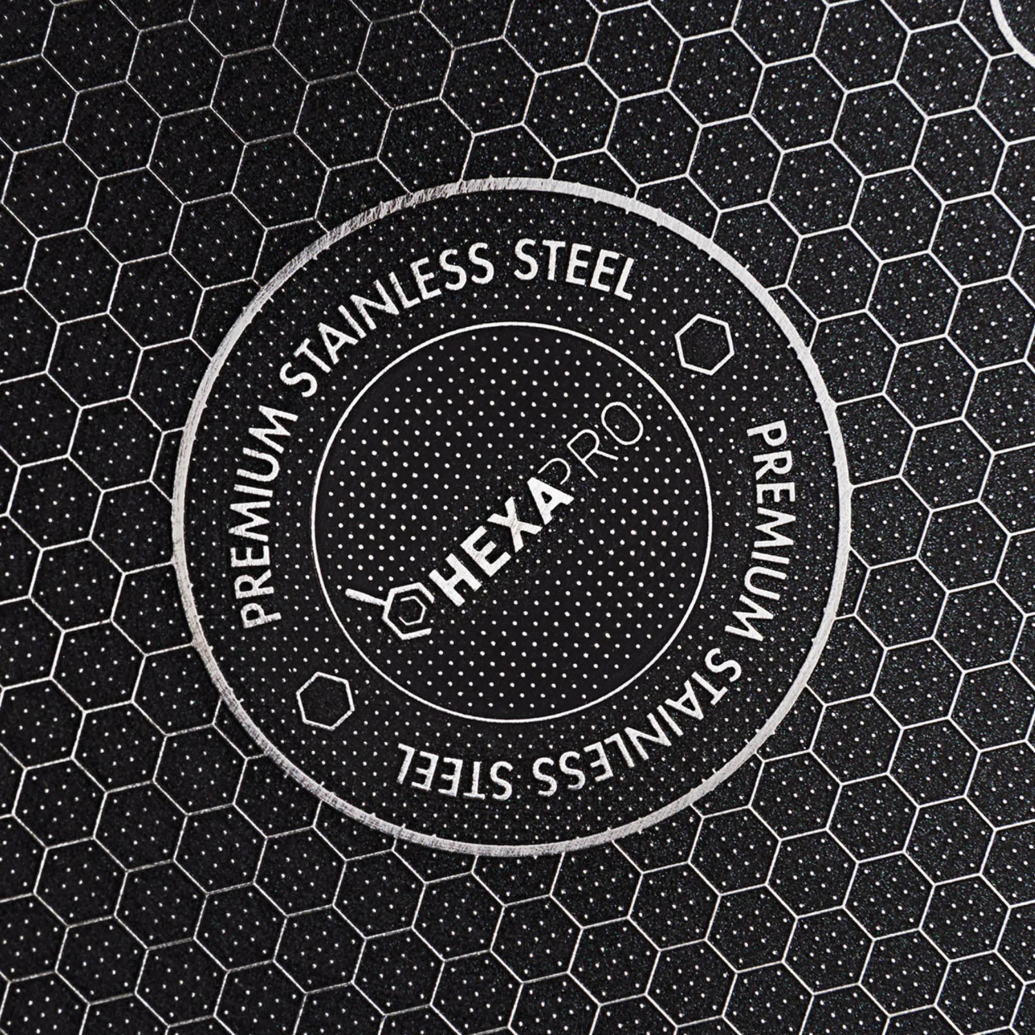 Premium saute pan with lid Rosmarino HexaPro - 24 cm