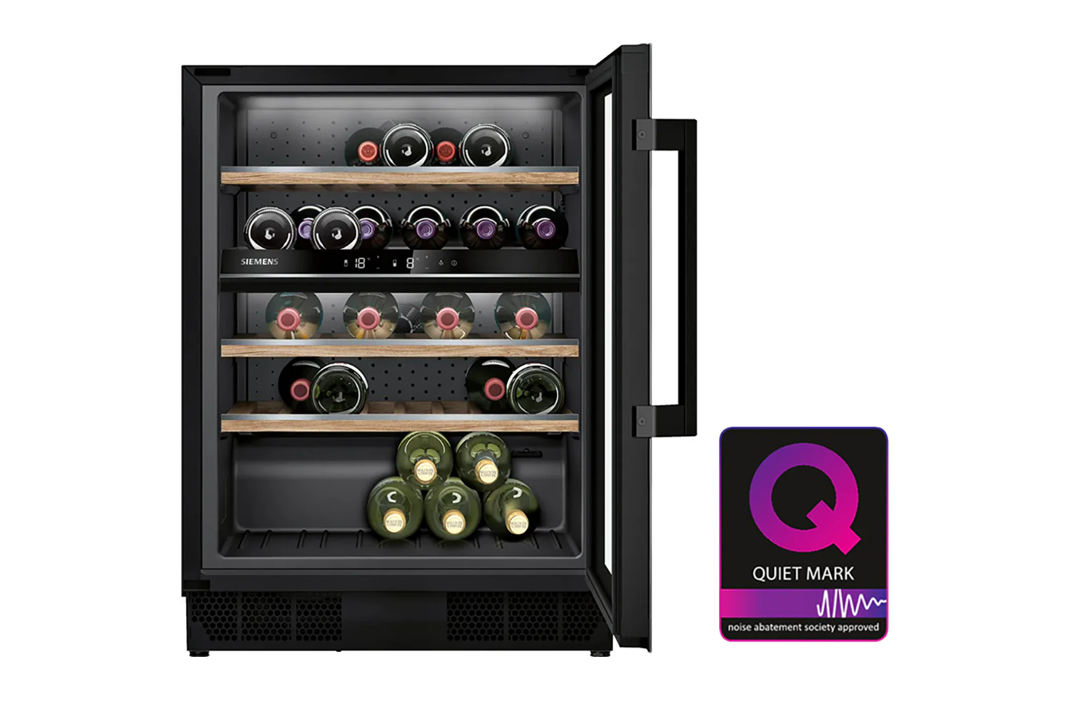 Siemens iQ500 60cm Built Under Wine Cabinet | KU21WAHG0G