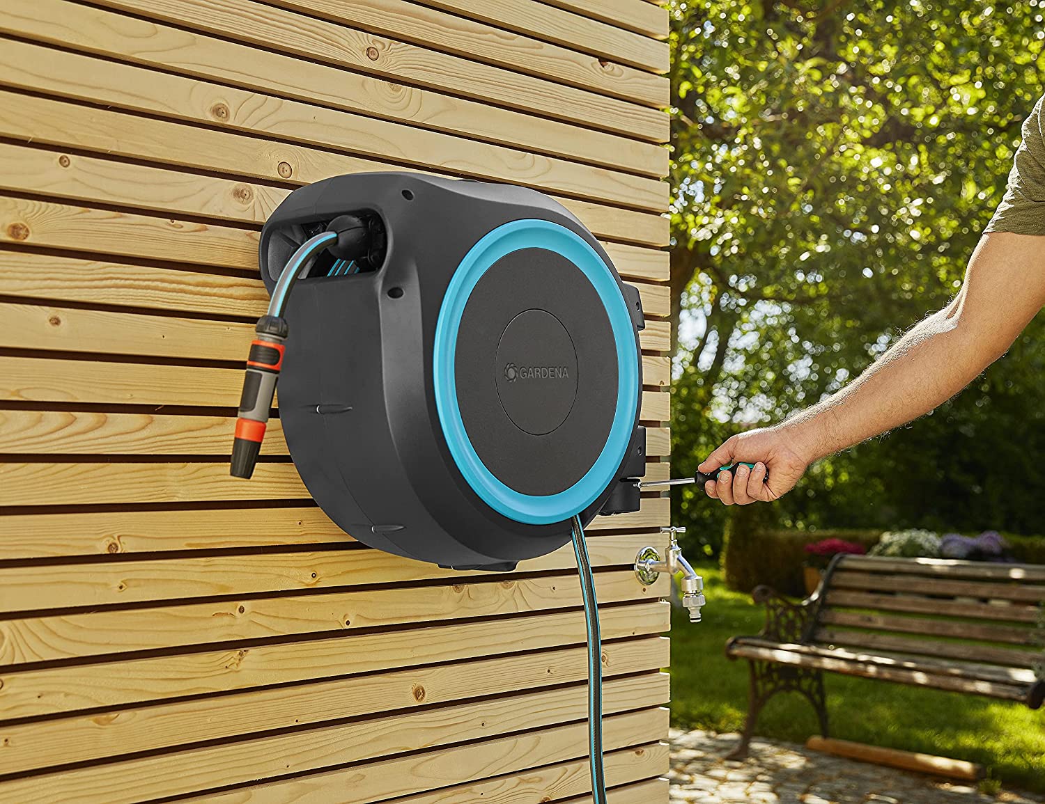 100 Foot Wall Mounted Reel