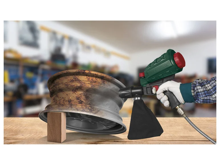 PARKSIDE Pistolet de sablage pneumatique PDSP 1000 E6