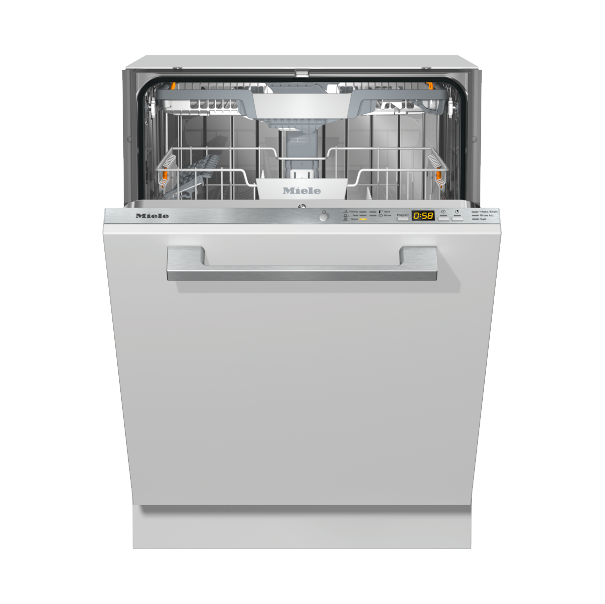 Miele Fully integrated dishwashers in standard size G 5266 SCVi Stainless Steel