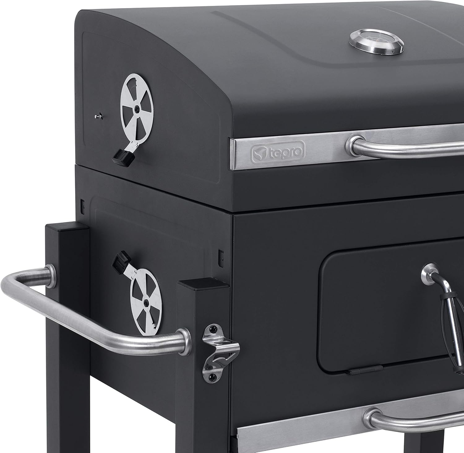 Tepro Toronto Grill Cart, Charcoal Grill with Innovative Design