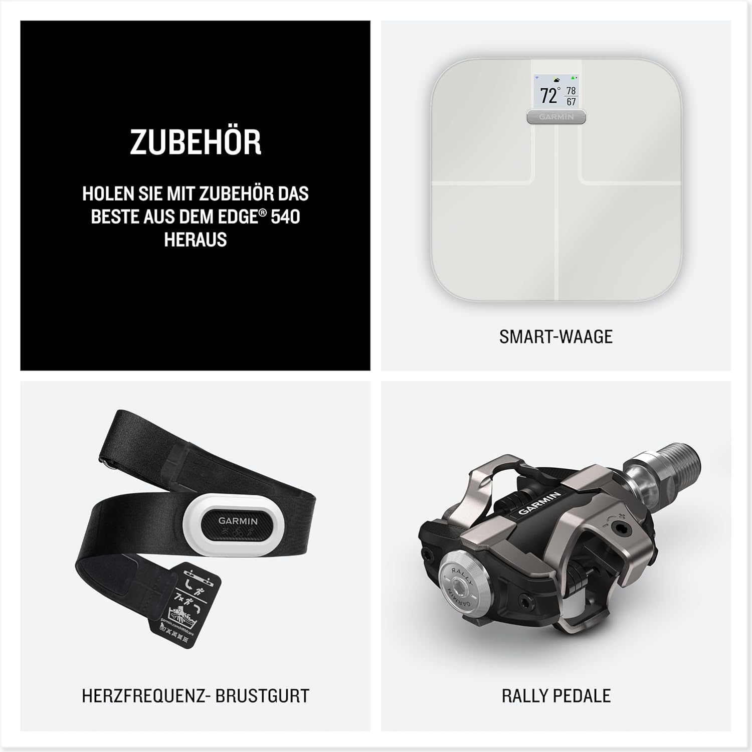 Garmin Edge 540 - EU Central + West, GPS-Fahrradcomputer mit Tastenbedienung, 2,6 Zoll Farbdisplay, Europakarten, umfassenden Leistungsdaten, bis zu 26 Std Akkulaufzeit