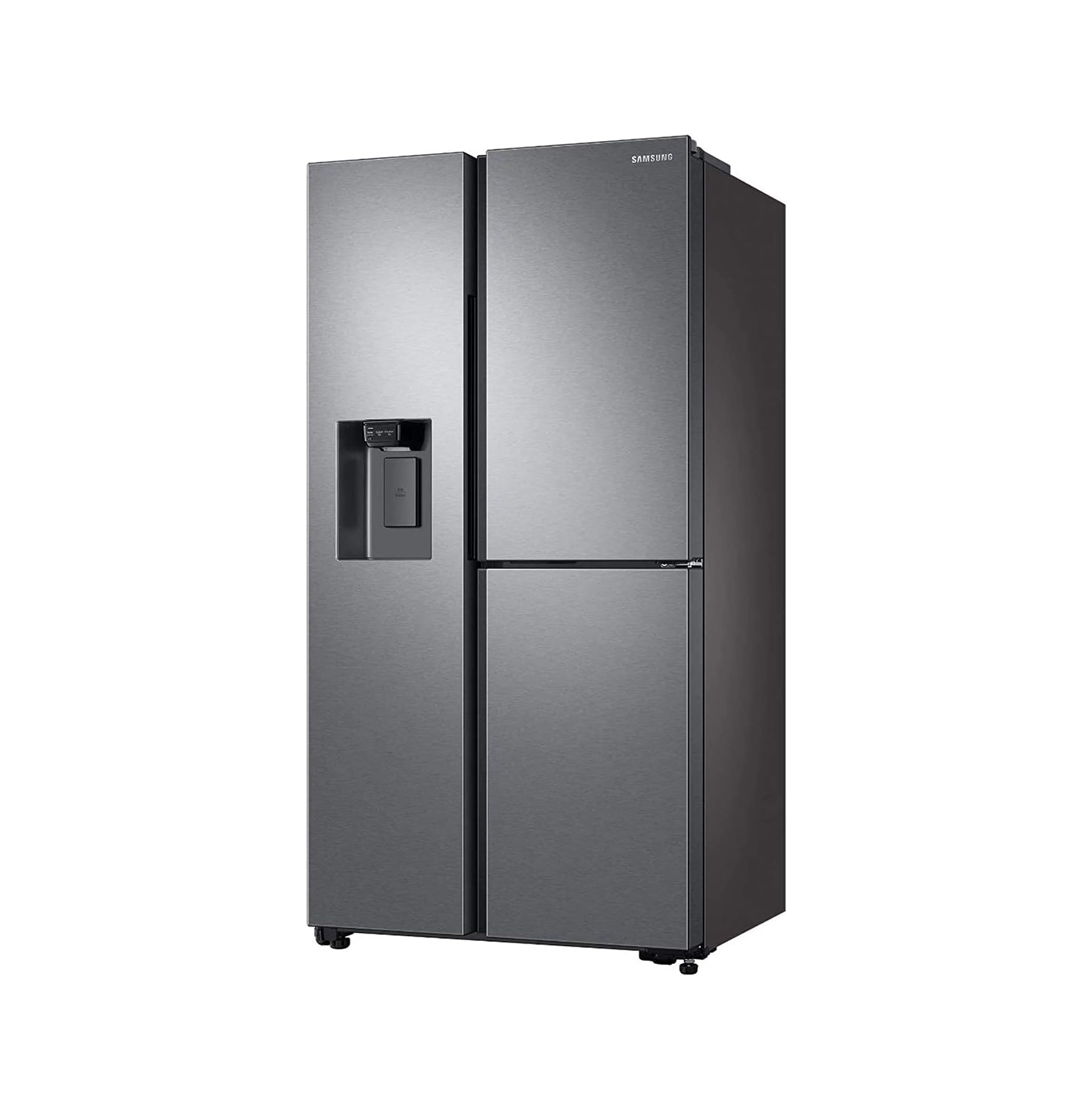 Samsung 650 Liters Side By Side Refrigerator with Ice Maker, Silver - RS65R5691SL, 20 Year Warranty on Digital Inverter Compressor