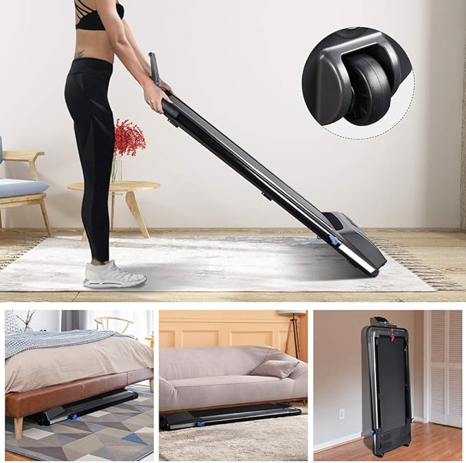 AW Foldable 2 in 1 Treadmill Under