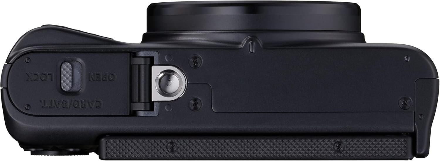 Canon SX740 HS PowerShot Digital Camera Black - Practical Compact Camera with 4K Resolution and Hybrid Autofocus - Canon Powershot Camera with 40x Optical Zoom - Auto Transfer via WLAN and Bluetooth