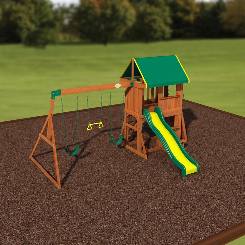 Somerset Wooden Swing Set