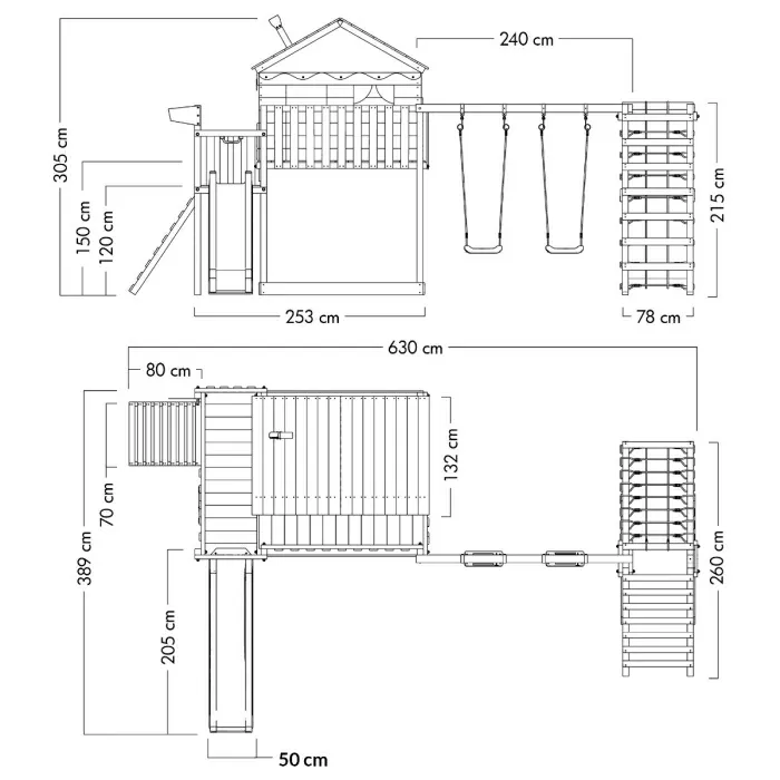 Climbing frame Wickey Smart Ocean