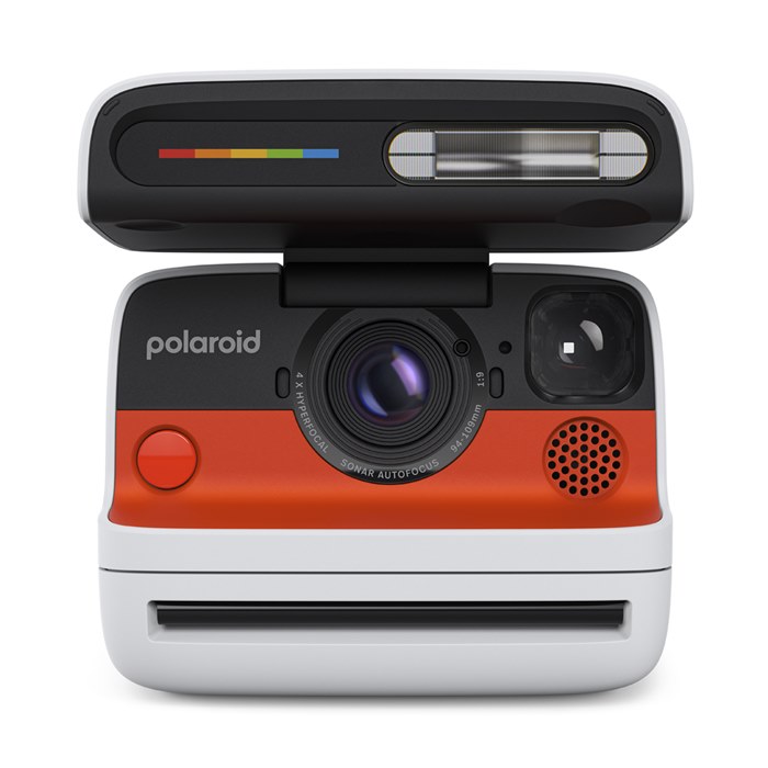 Polaroid Everything Box Flip White Sofortbildkamera + i-Type Film (8 Aufn.)