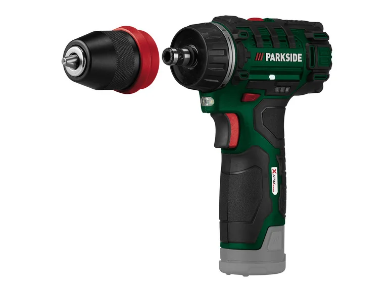 PARKSIDE Perceuse-visseuse sans fil PBSA 12 E4, 12 V