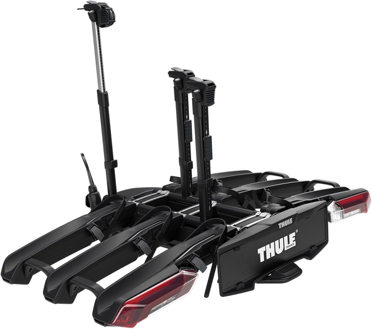 Thule Epos Fahrradträger für Anhängerkupplung 2 Fahrräder, Black