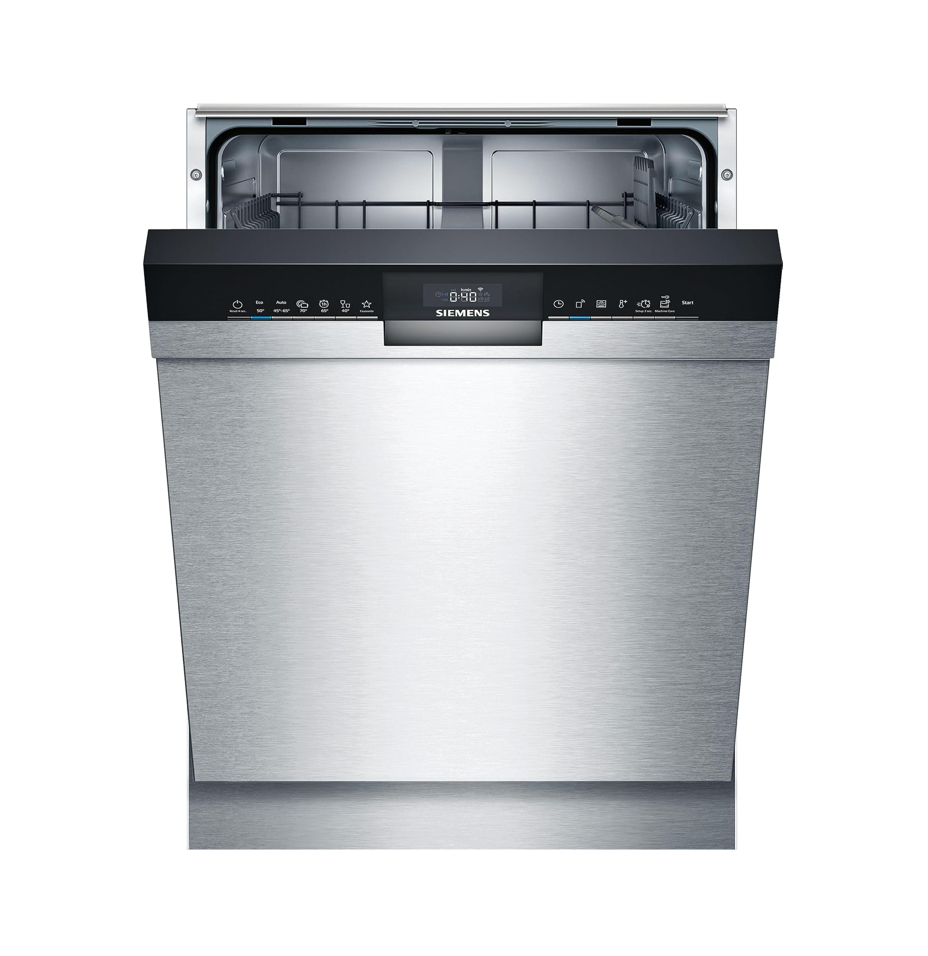 Siemens Fully integrated dishwasher / year / zeolite drying / WLAN compatible via Home Connect / glassZone in the upper basket / hygiene plus programme [Energy Class E]