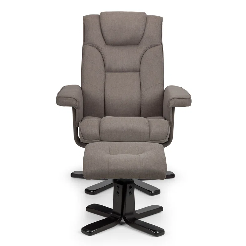 Guillot Swivel Recliner with Footstool