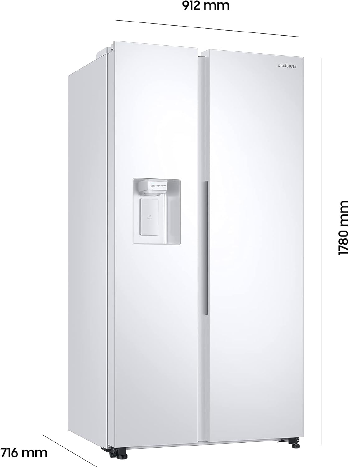 Samsung Side-by-Side Fridge [Energy Class E]