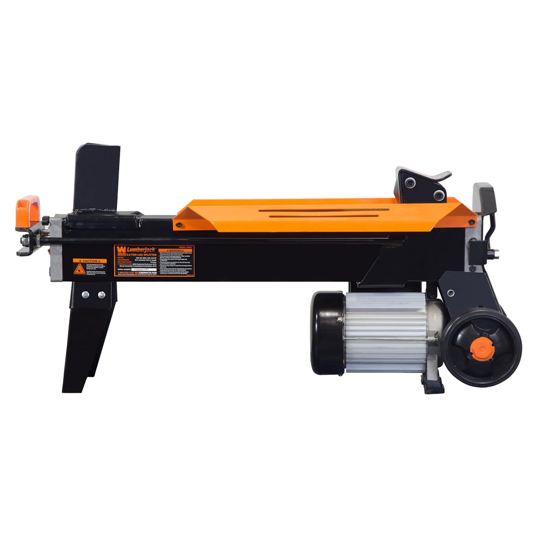 WEN 56208 6.5-Ton Electric Log Splitter with Stand