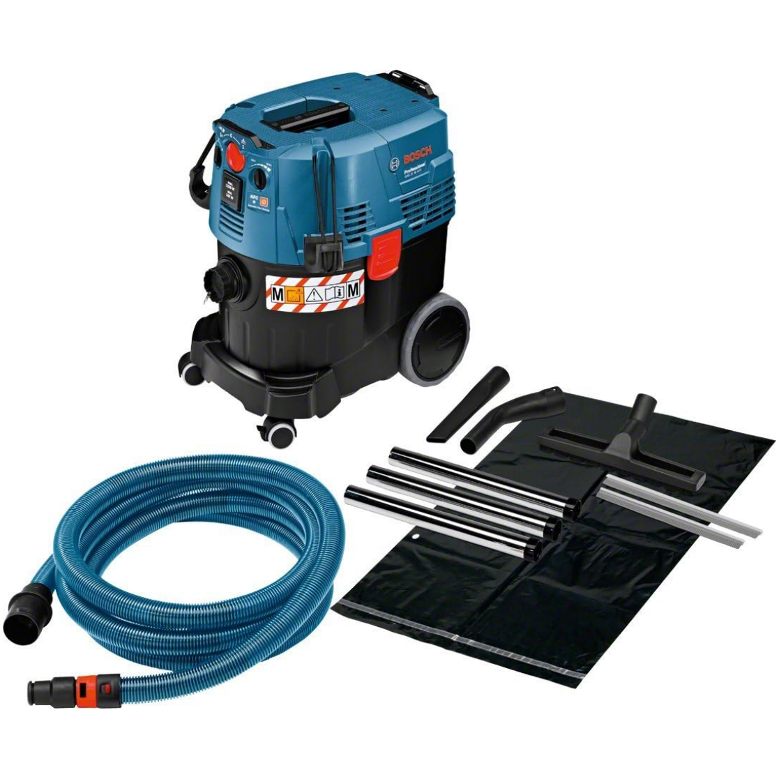 Bosch Professional 06019C31W0 Wet/Dry Vacuum Cleaner GAS 35 M AF, 1380 W
