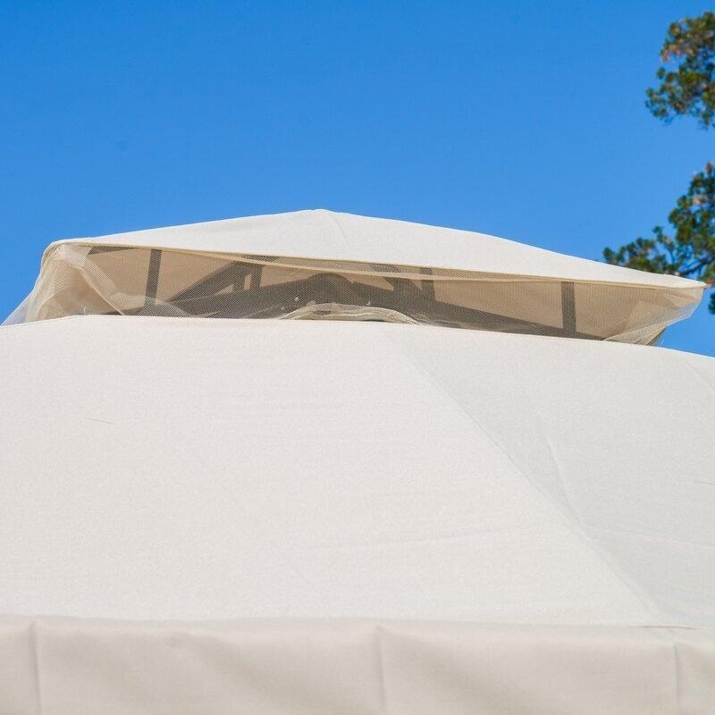 Franz 9.83 Ft. W X 9.83 Ft. D Metal Patio Gazebo