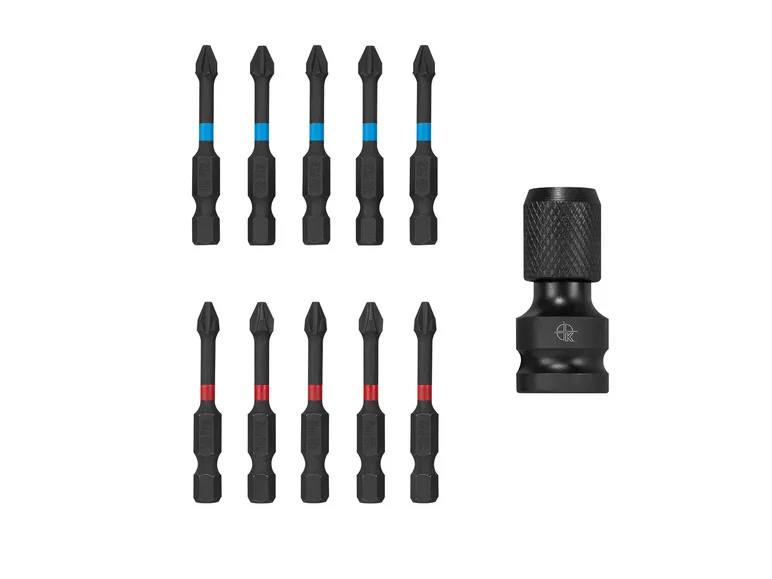 PARKSIDE Set de douilles à choc PSS 3 B1 ou d'adaptateurs pour visseuse à choc PSAB 11 A1
