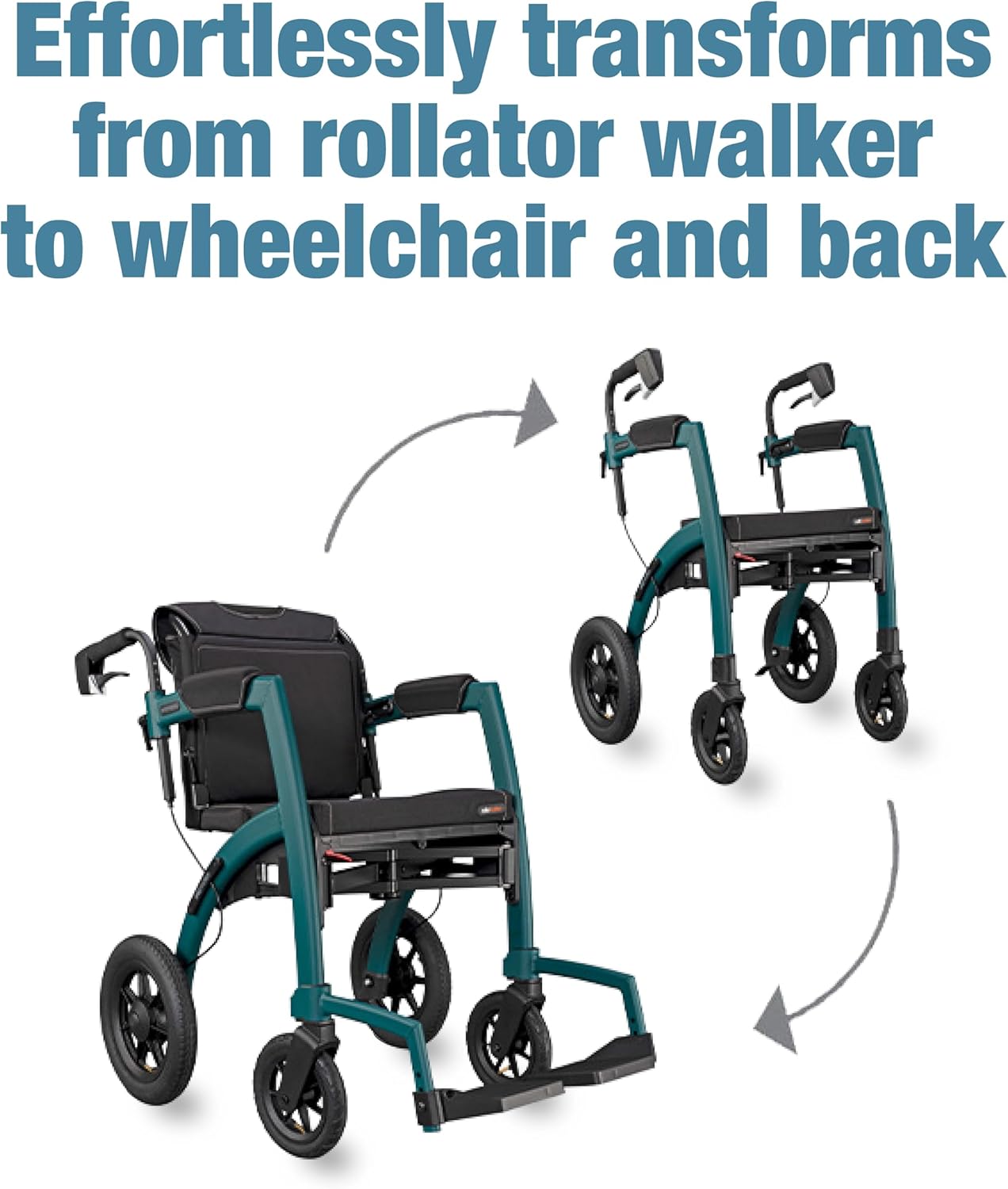 Rollz Motion Performance, All Terrain rollator and Wheelchair in one