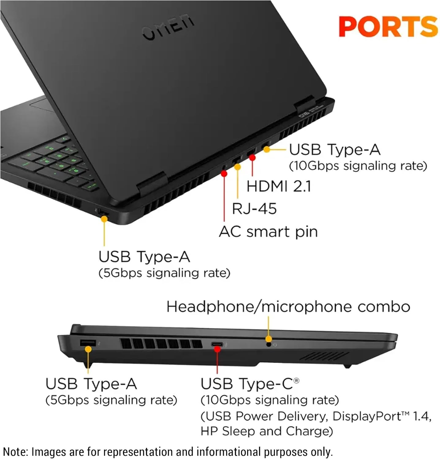 HP OMEN 16 Gaming Laptop, Intel Ultra 9-285H, 32 GB DDR5 RAM, 2 TB PCIe SSD, 16