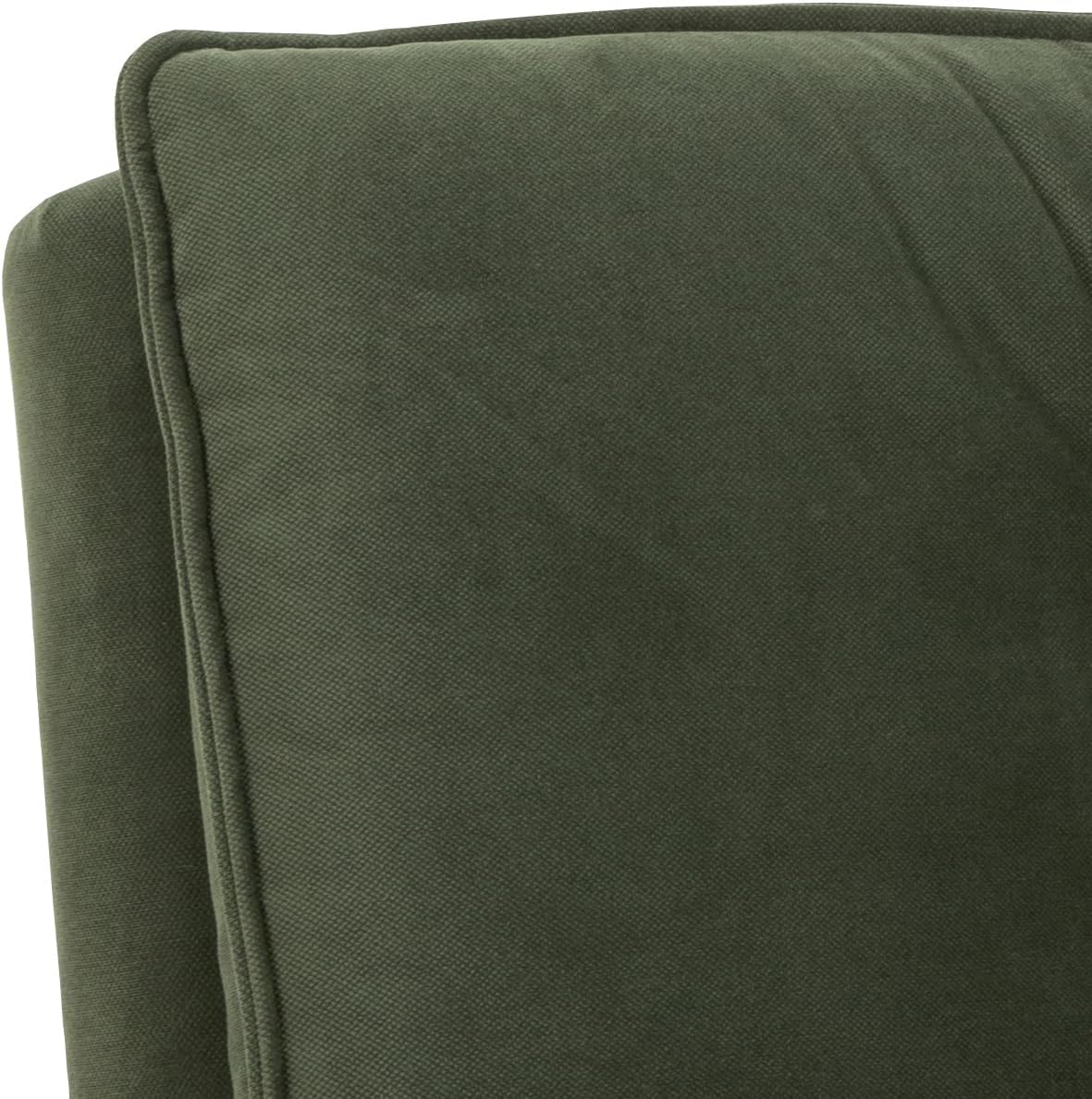 AC Design Furniture Jasper Sofa Bed W: 196 x H: 91 x D: 96 cm, Dark Grey/Black, Fabric/Metal