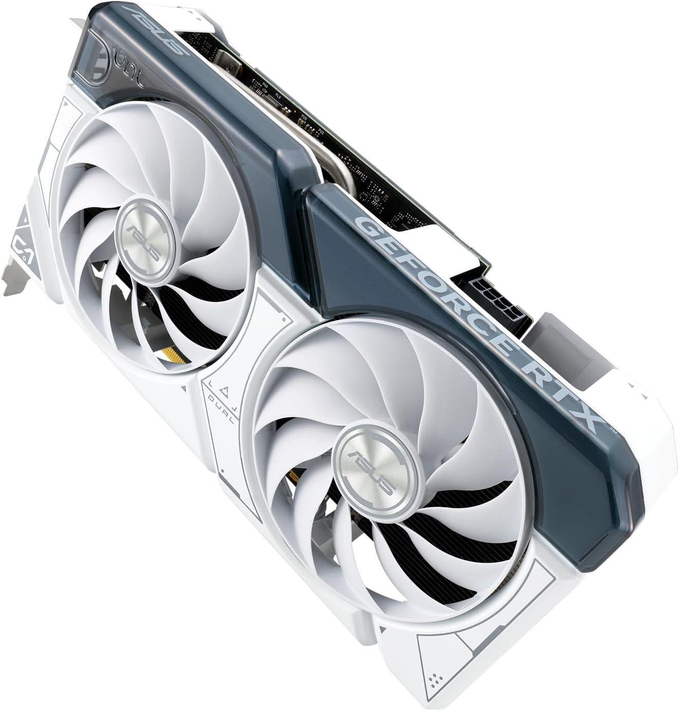 ASUS Dual GeForce RTX 4060 Ti White OC Edition 8GB GDDR6 Gaming Graphics Card, White (Nvidia GeForce RTX4060Ti DLSS 3, PCIe 4.0, 1x HDMI 2.1, 3x DisplayPort 1.4a, DUAL-RTX4060TI-O8G-WHITE)