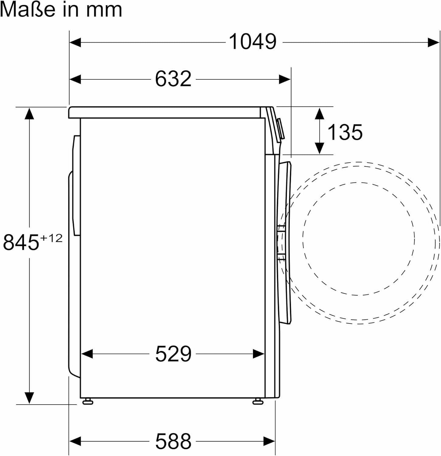 Siemens WG54G106EM iQ500, Waschmaschine 10kg, 1400 UpM, Antiflecken-System, varioSpeed für schneller saubere Wäsche, Nachlegefunktion, wäscheschonend, LED-Display, aquaStop [Energieklasse A]