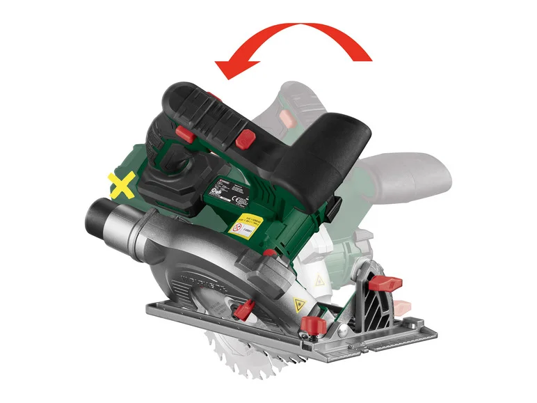 PARKSIDE Scie circulaire sans fil PHKSA 20 Li B3, 20 V