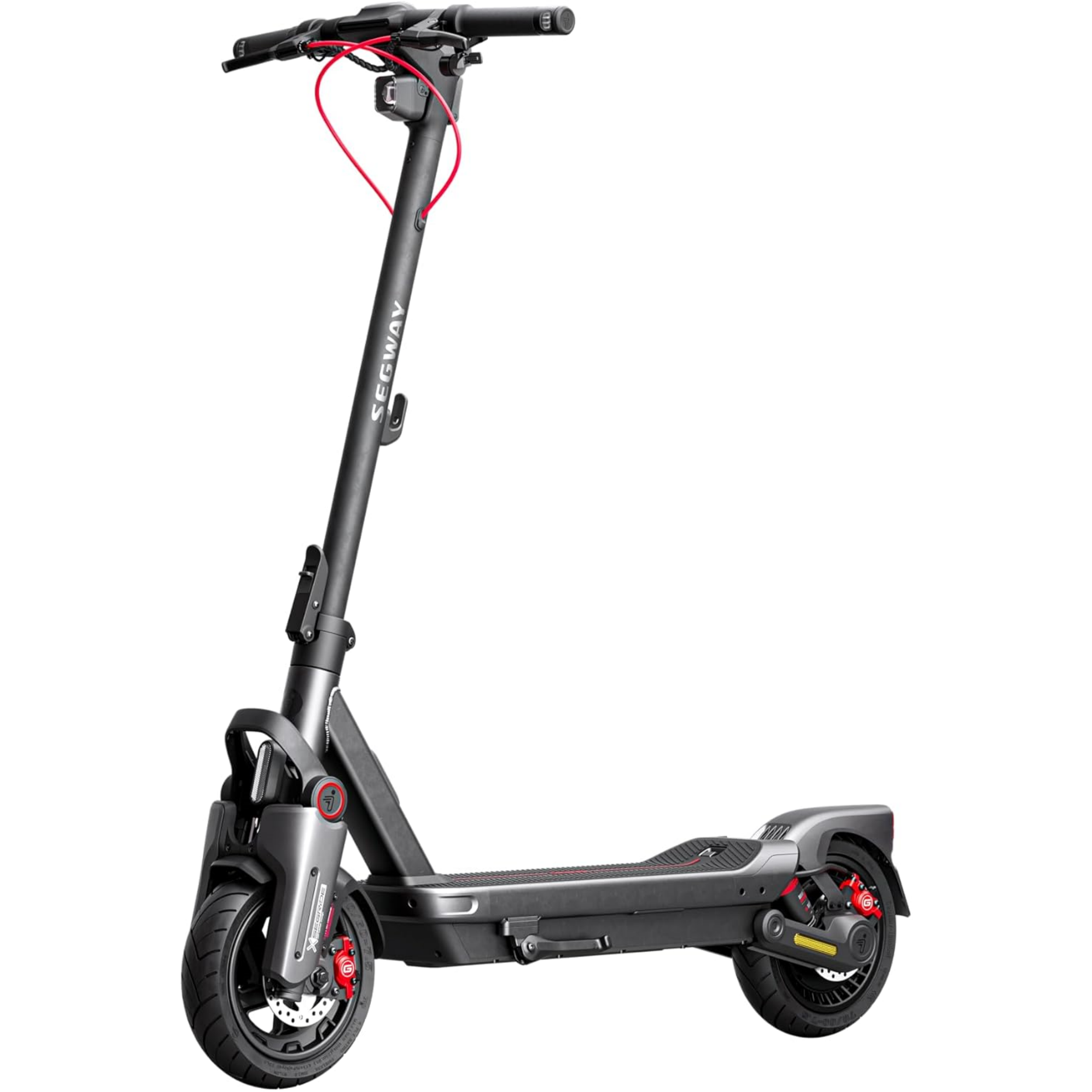 Segway-Ninebot MAX G3 D E-Scooter with Road Legal, 80 km Eco Mode Range, Eco Mode, 75 km at 20 km/h, Charging Time 3.5 h, 130 kg Load Capacity, Double Hydraulic Suspension, Smart Display