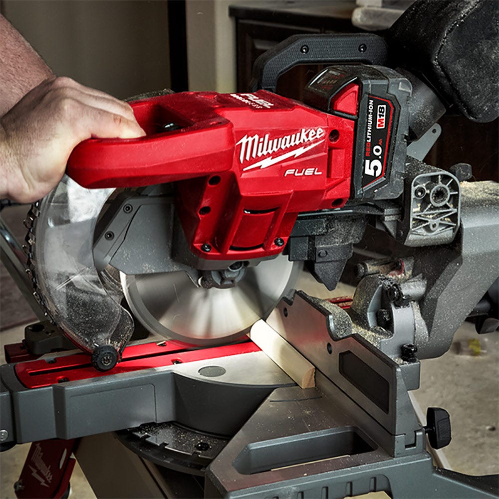 MILWAUKEE M18 Fuel 184mm Dual Bevel Sliding Mitre Saw Skin M18FMS184-0