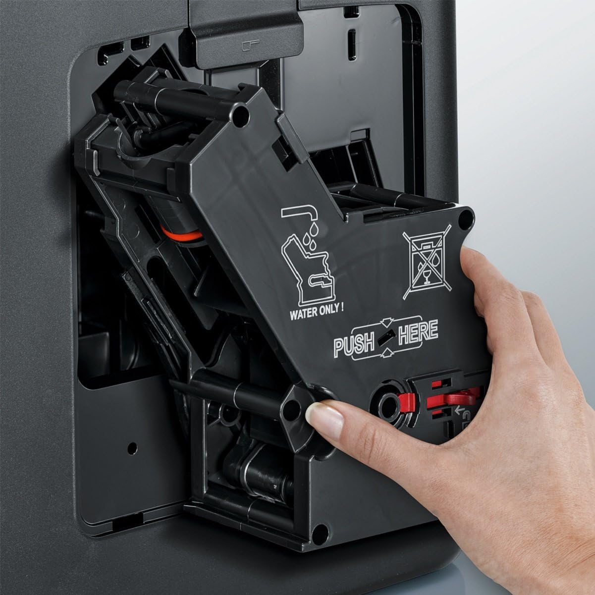 SIEMENS EQ.6 Plus s700 Fully Automatic Coffee Maker, 1500 W, Ceramic Grinder, Touch Sensor Direct Selection Buttons, Personalised Drinks, Double Cup Cover, Stainless Steel