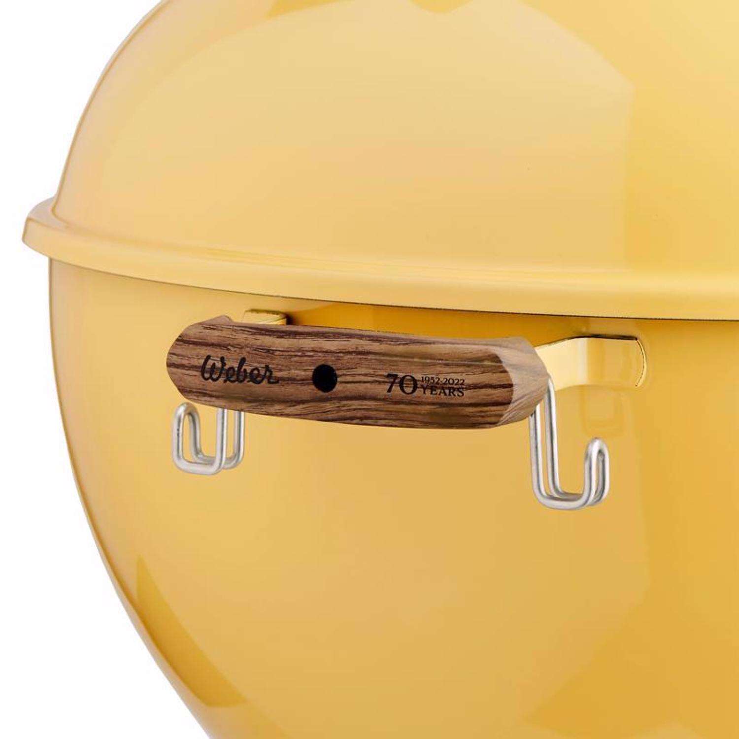 Weber 22 in. Charcoal Grill Hot Rod Yellow