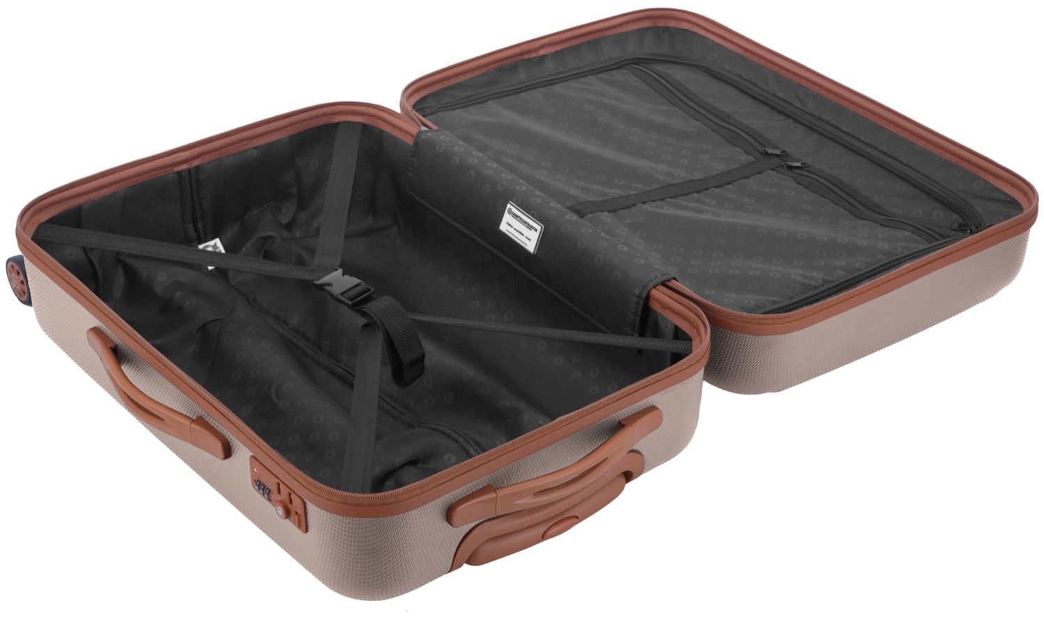 Wannsee - Suitcase hard shell dark blue matt