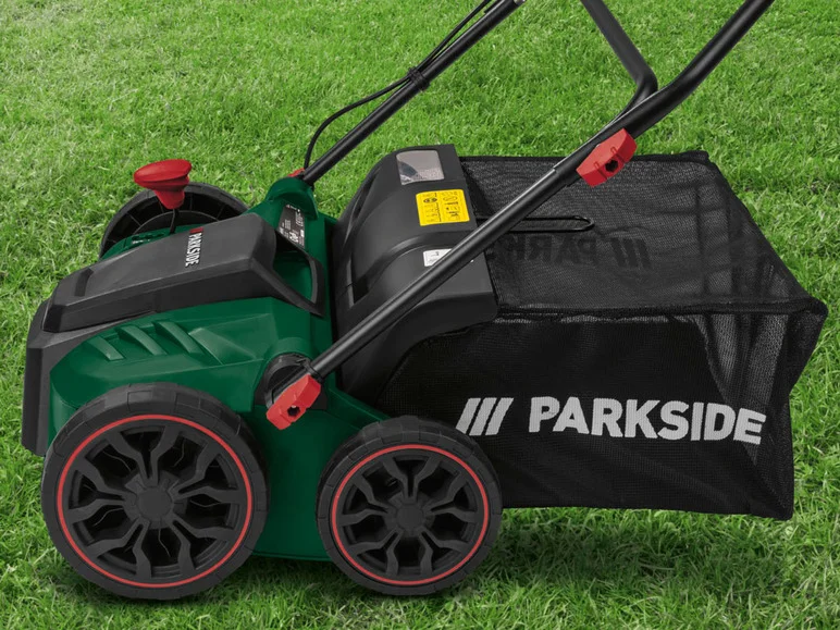 PARKSIDE Scarificateur/aérateur de pelouse électrique 2 en 1 PLV 1500 C2, 1 500 W