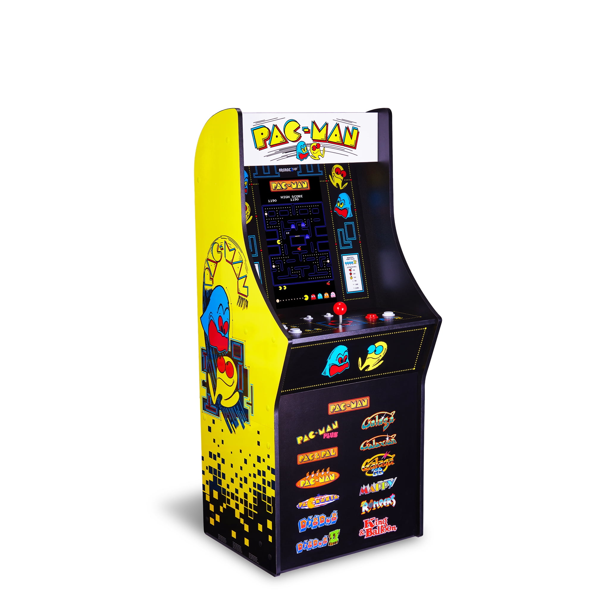 Arcade1Up Arcade1Up PAC - MAN Classic SE Arcade Machine – 4 - Foot Cabinet, 13 Classic Video Games, 15.6” IPS Display, Easy Assembly, Perfect for At - Home Gaming