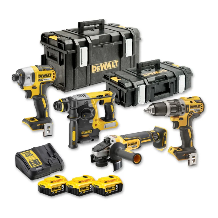 DEWALT Akku-Kombopack (4-tlg.), 18V DCK422P3-QW
