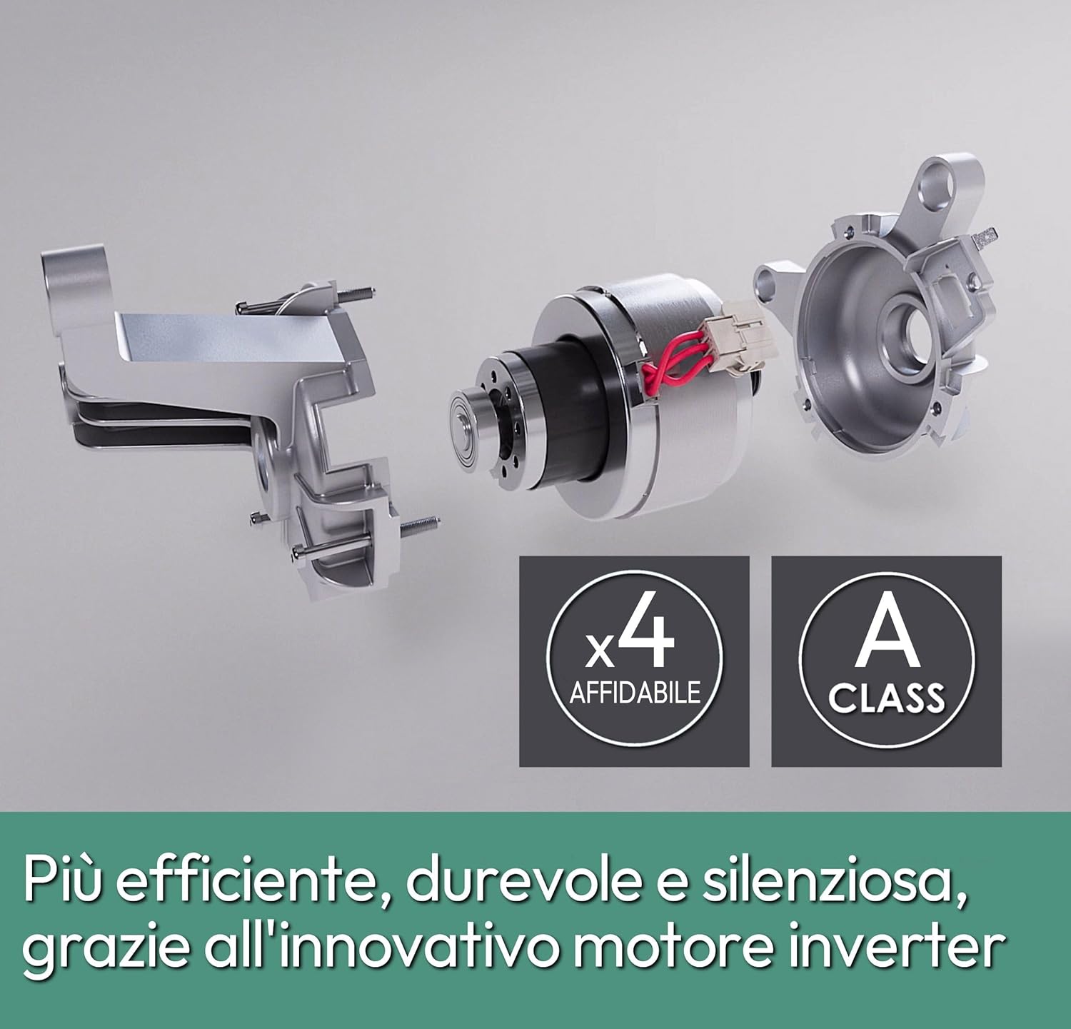 Candy Smart Lavatrice 9kg, Motore Inverter, carica frontale Classe A, 1400 giri, 16 Programmi, Cicli Rapidi, Partenza Ritardata, 60 x 52 x 85 cm, White – CS 149TXME-S [Classe di efficienza energetica A]